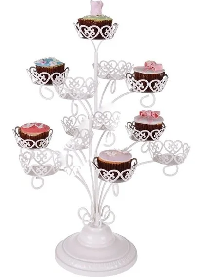 Alsepeteavm Metal Cupcake Stand 11 Pieces