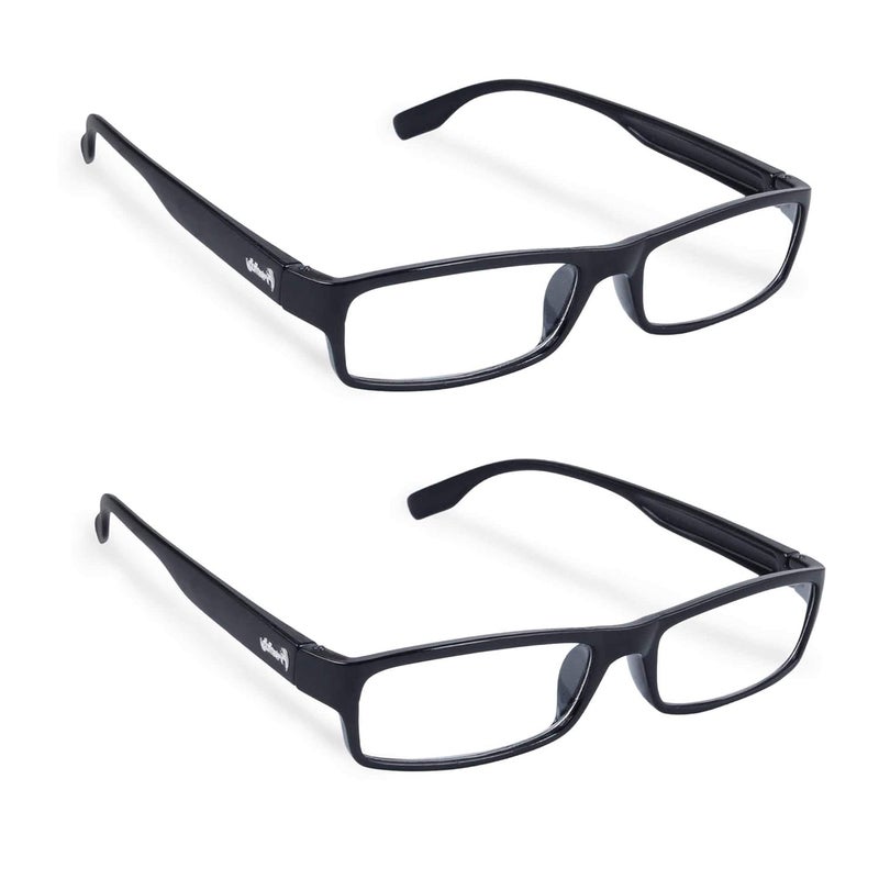 Freddy Full Rim Reading Glasses For Men And Women 2 pcs Combo - Image 1