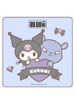 Miniso Monitor your weight with this Kuromi-themed digital body weight scale, crafted with tempered glass. 