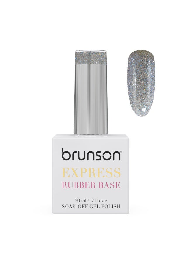 Rubber Base Gel Nail Polish 20Ml - French Rubber Base Coat Long-Lasting, Durable And Chip-Resistant Nail Strengthener Gel Nail Polish Base Coat For Manicure And Pedicure