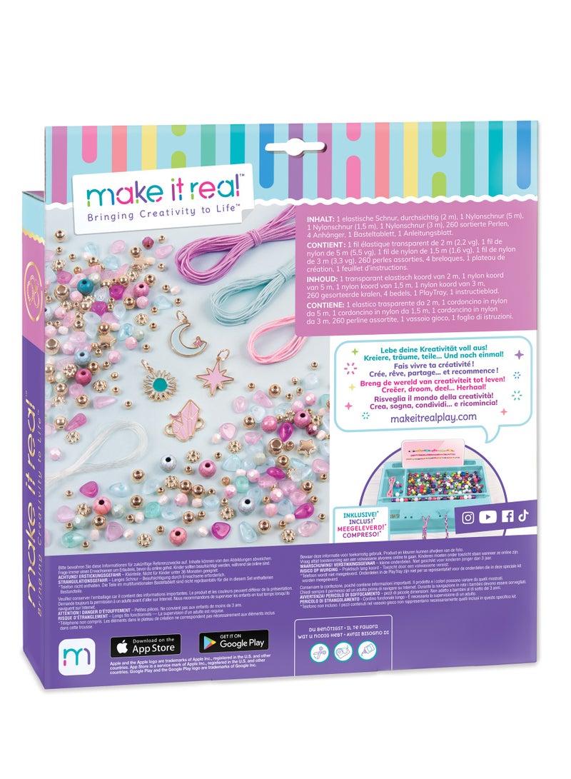 Make It Real Make it Real Celestial Stones DIY Bracelets 270pcs for Ages 8+  - Image 2