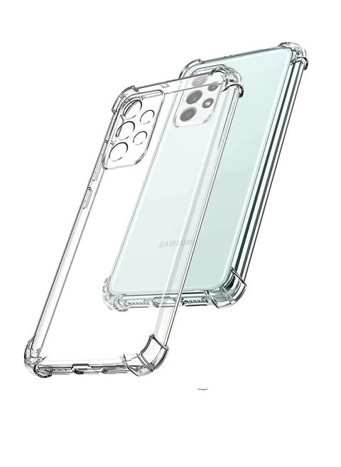 Case Compatible with Samsung Galaxy A32 4G Case Crystal Clear Soft TPU Gel Case Flexible Silicone Anti-Scratch Protective Transparent