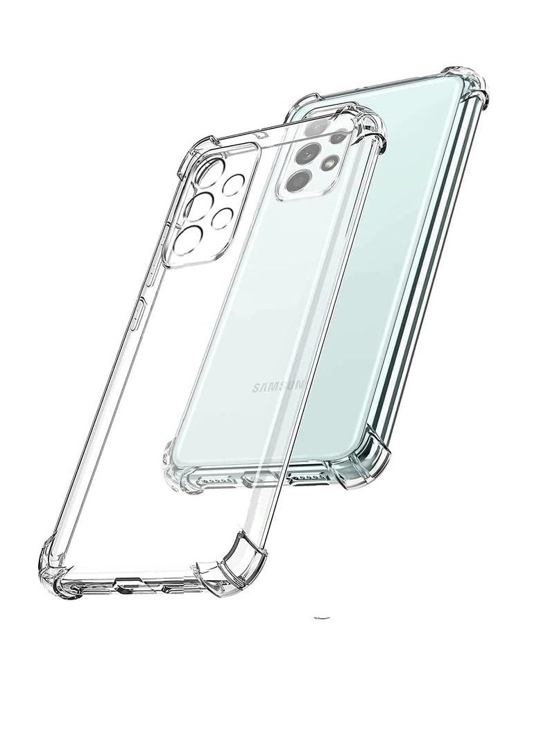Generic - Case Compatible with Samsung Galaxy A32 4G Case Crystal Clear Soft TPU Gel Case Flexible Silicone Anti-Scratch Protective Transparent - Image 1