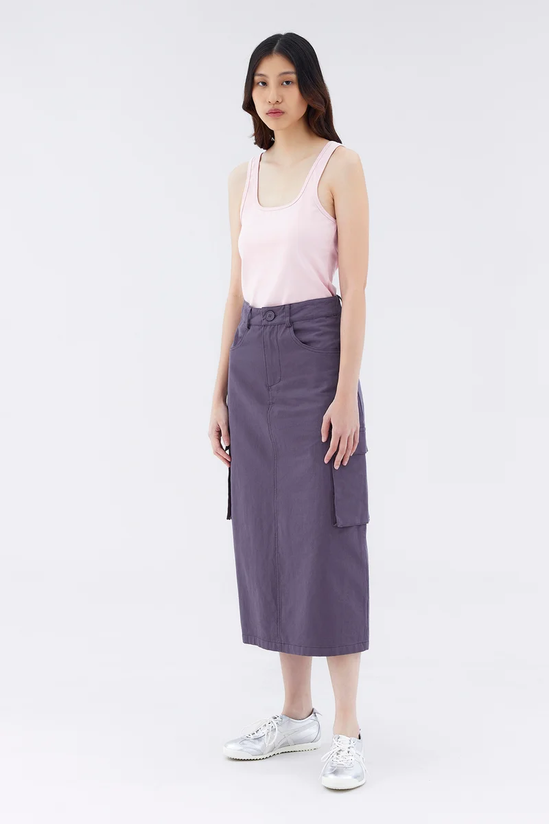 The Editor's Market Arvide Cargo Skirt