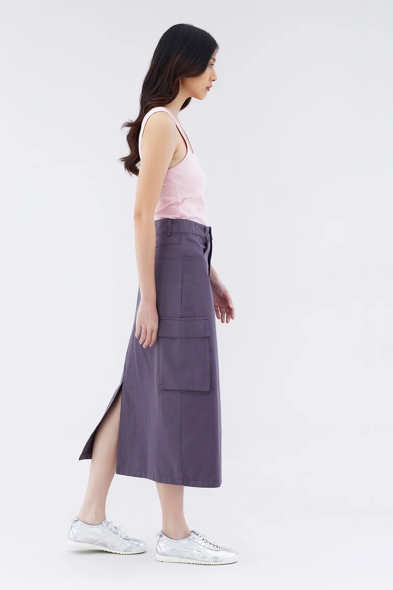 The Editor's Market Arvide Cargo Skirt