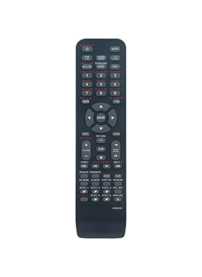 Zaboon - New Xxd3033 Replaced Remote Control Fit For Pioneer Dvd Cd Receiver Speaker System Xv-Htd520 Xv-Htd510 Xv-Htd50 Xv-Htd1 Xv-Htd5100V - Image 1