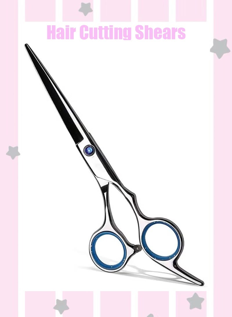 Hair Cutting Scissors,  Professional Hair Scissors 6.5 inch Right-Hand Razor Edge Barber Shears Salon Hair Cutting Shears Made of Japanese Stainless Steel - Image 1