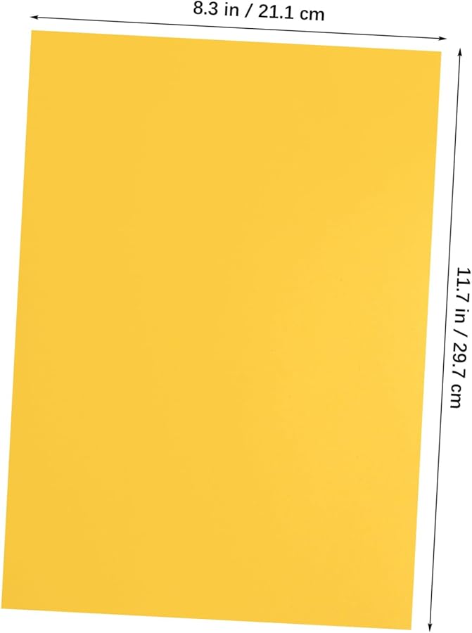 100 ورقة ملونة من ورق الأوريغامي كاردستوك لصنع ألبوم القصاصات وصنع البطاقات والحرف اليدوية - Image 3