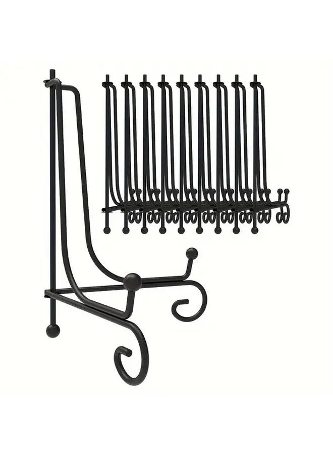 6 Inch Metal Display Stands 5 Pack Versatile Easel Holders For Frames Plates Books - Image 2