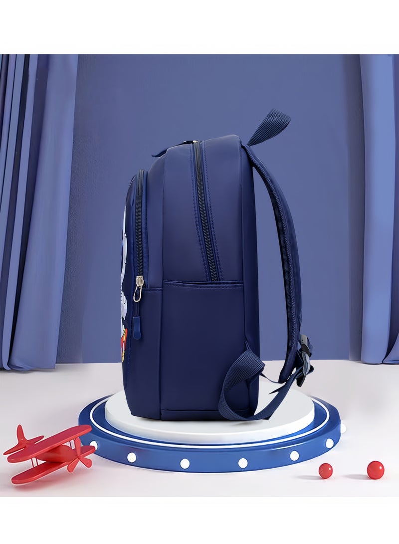 جودة حقيبة ظهر للأطفال بتصميم رائد فضاء، حقيبة مدرسية بتصميم فضائي للأولاد والبنات، خفيفة الوزن ومتينة، مناسبة للأعمار من 3 إلى 7 سنوات - Image 3