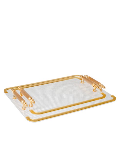 Acrylic trays 2 pieces