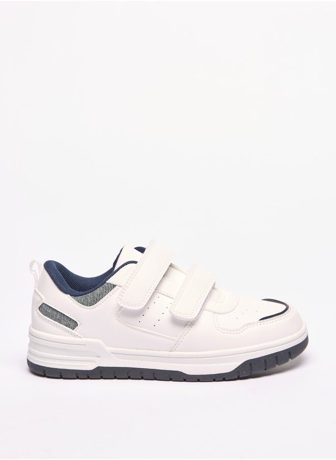 LBL by Shoexpress Boys Panelled Sneakers with Hook and Loop Closure  - Image 2
