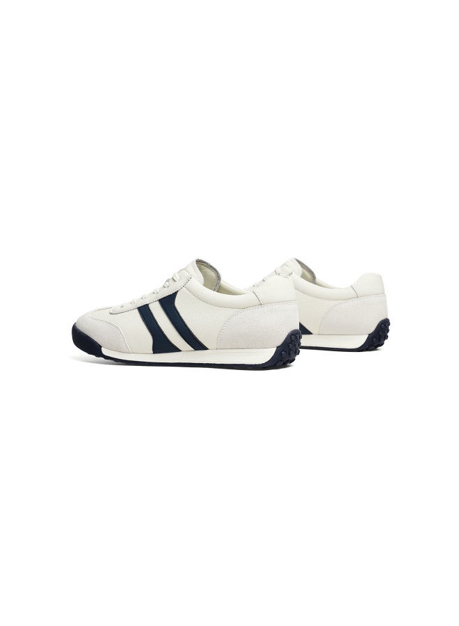 Red Dragonfly Dexun Men's Shoes, Autumn Soft-soled Sports Casual Shoes, Forrest Gump Shoes, White Sneakers Wha35050 White/blue, Size 42 - Image 4