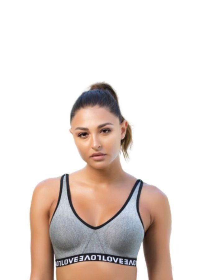 Lasso Women's Sports Bra Cotton Unlined - Image 1