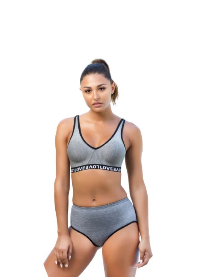 Lasso Women's Sports Bra Cotton Unlined - Image 3