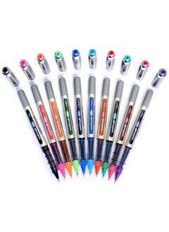 Uniball Uni-Ball EYE UB-157 Rollerball Pen 0.7mm Ball [Pack of 10] One of each colour  - Image 1