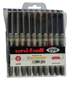 Uni-Ball EYE UB-157 Rollerball Pen 0.7mm Ball [Pack of 10] One of each colour - pzsku/Z7D9377E34EAD3D8D6AB9Z/45/_/1737619619/b4ba5d4c-0d93-4ad5-9270-a26af1d79d16