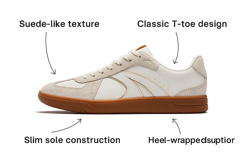 انتا أحذية لايف ستايل ناعمة مريحة بيضاء - Image 2