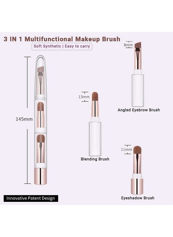 allure - 3 In 1 Multifunctional Brush Pink - Image 1