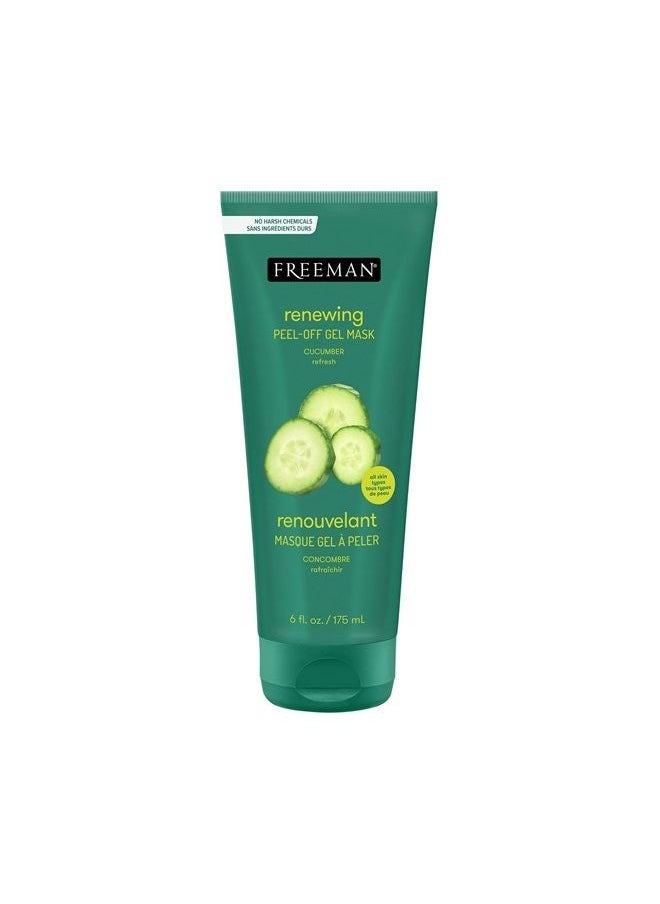 Renewing Cucumber Peel-Off Gel Facial Mask, Face Mask Refreshes Skin, Aloe Soothes & Moisturizes, Get Rejuvenated Skin, For Normal & Combination Skin, 6 fl. oz./175 mL Tube - pzsku/Z7D93C6A483159CFAAB4BZ/45/_/1687429453/ecdeb8a3-56e8-485c-a713-84952678aa2c