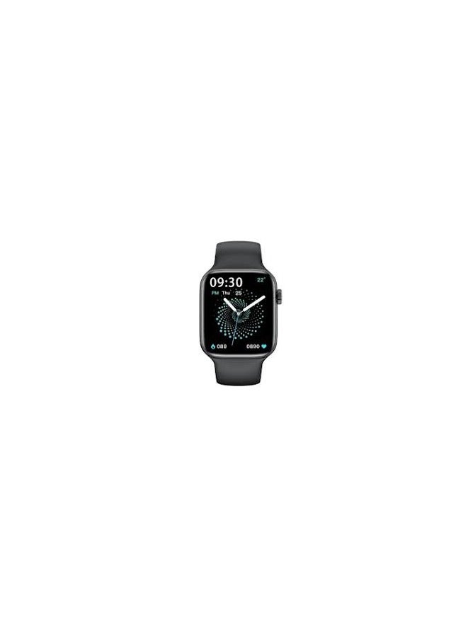 سمارت ساعة سمارت smart watch  لون اسود بطارية 180 ملي امبير مقاومة للماء الاتصال:Bluetooth 5.0 - Image 1
