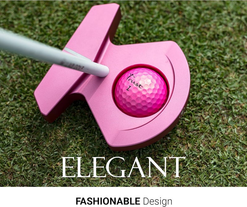 Trust Golf Balls - Aurora & Rosa Crystal Urethane Series | Eye-Catching & Easy to Spot | Maximum Distance, Soft Feel, Straight Flight, & Greenside Control | Blue, Orange, Pink, Yellow | 12 or 48 Balls - Image 5