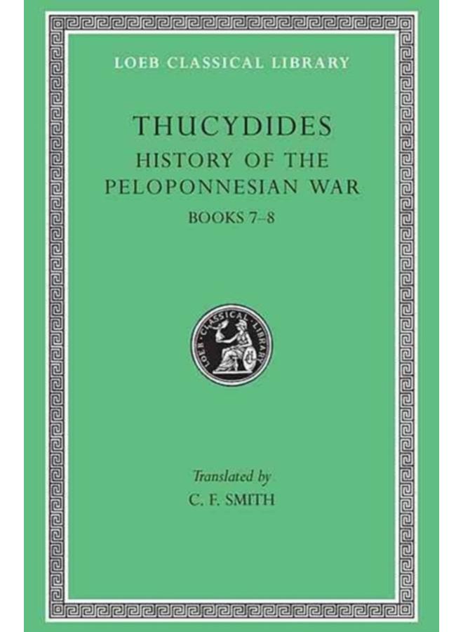 History of the Peloponnesian War, Volume IV : Books 7???8. General Index