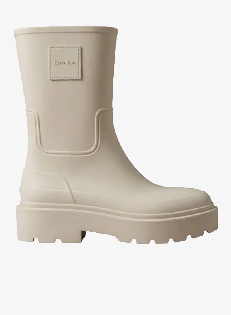 Calvin Klein Heeled Flexible Lug Sole Rain Boots