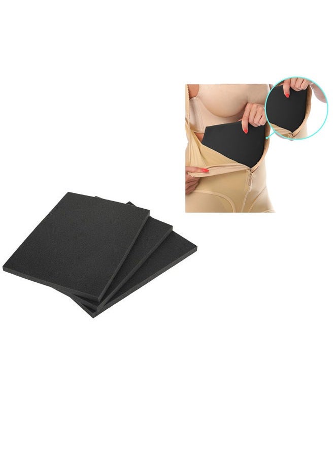 ZVEV 3PCS Lipo Foam, Lipo Foam Pads, Flattening Abdominal Foam Board(Black)  - Image 1