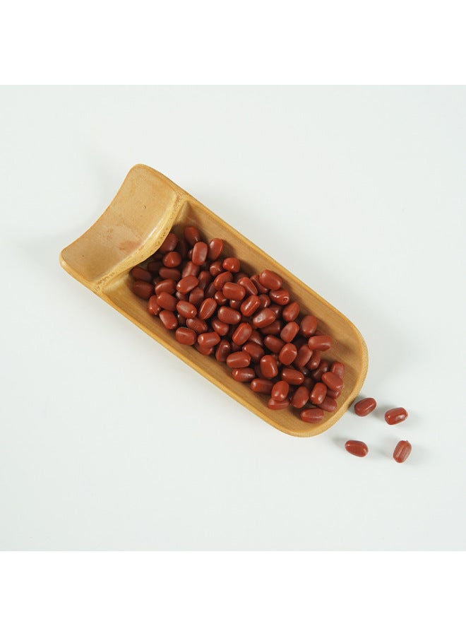Simulation Cereal Props Simulation Corn Soybean Soybean Rice Food Play Model Nuts Cashew Nuts Peanut Kernel-Color:long Red Bean-Dimensions:See Detailed Description For Dimensions - Image 1