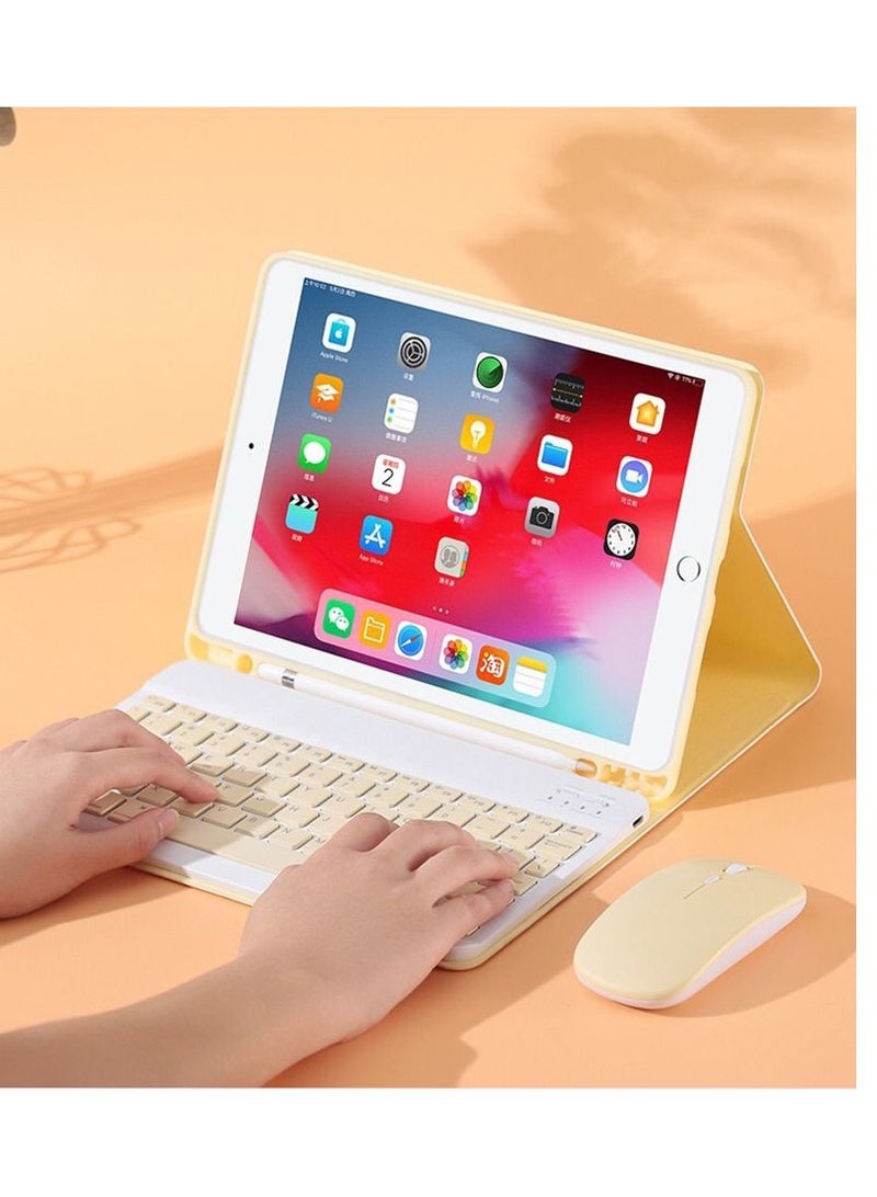 NIBEMINENT Tablet PC case for iPad with wireless bluetooth keyboard and mouse  - Image 2