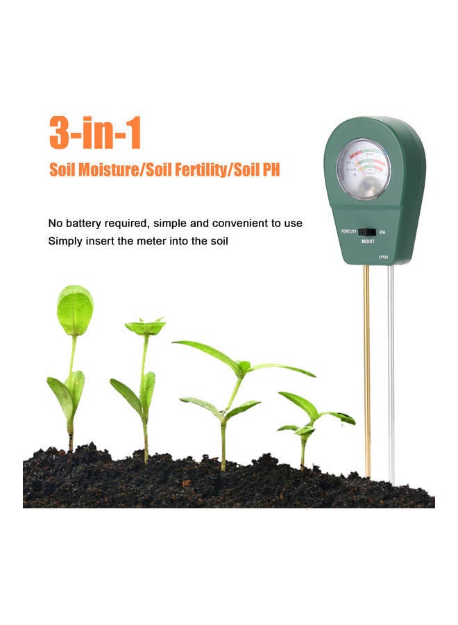 NIBEMINENT Soil PH Meter for Plants Green  - Image 5
