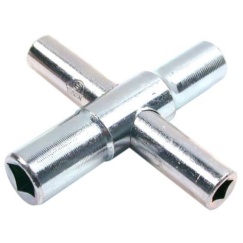 Danco 80442 4-In-1 Sillcock Key, Chrome - Image 1
