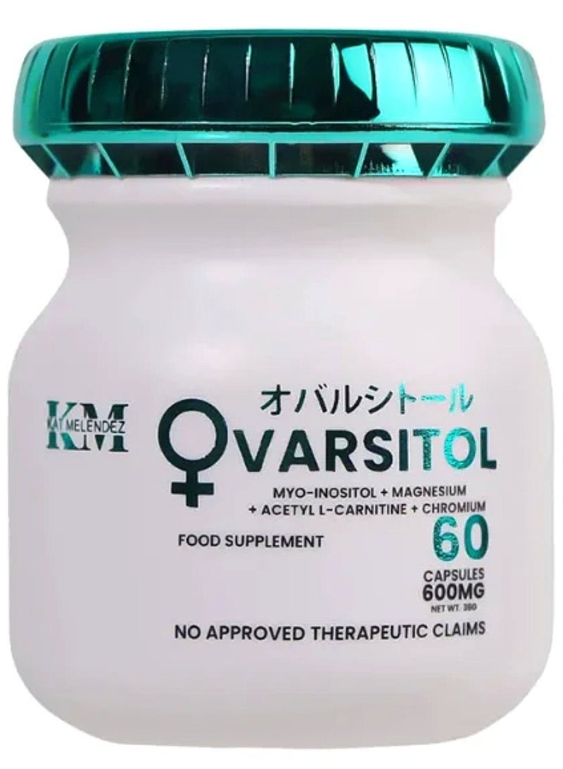KM Kat Melendez Ovarsitol 600mg 60 Capsules. - Image 1