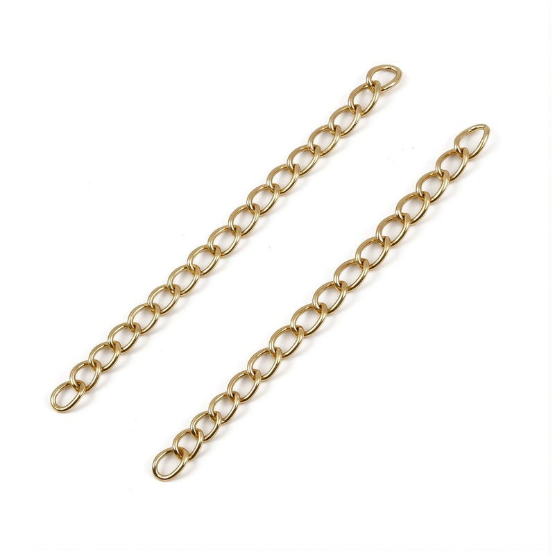 Extender Chain Copper Iron Craft Jewelry Necklace Adjust Gun Black 1000Pcs - Image 3