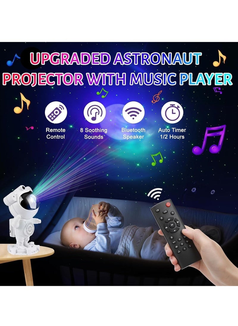 JAJEEK "NEW Star Night Lamp Galaxy Projector – LED Robot Spaceman Design for Kids' Bedroom Ceiling Decoration" - Image 3