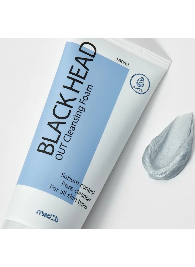 MED B - Med B Black Head Out Cleansing Foam 180 ml - Image 1