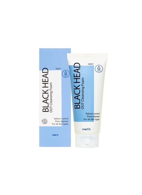 Med B Black Head Out Cleansing Foam 180 ml