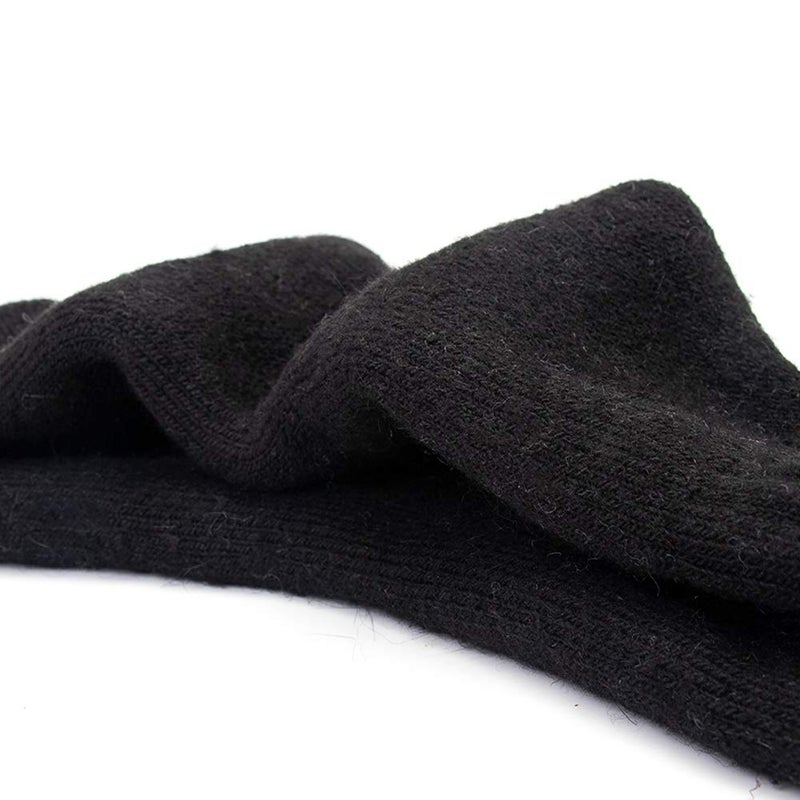 Yoicy Mens Heavy Thick Wool Socks - Soft Warm Comfort Winter Crew Socks (Pack of 3/5),Multicolor,One Size 7-12 - Image 3