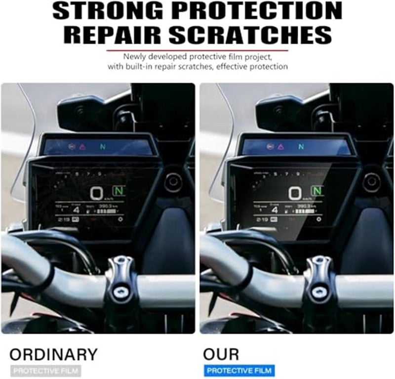 DEMULAX Motorcycle Dashboard Screen Protector - Image 4