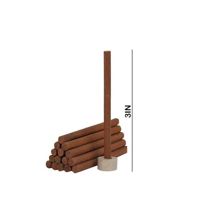 Kriti Creations Special Bambooless Incense Sticks - Lavender | Dhoop Sticks for Pooja | Long Lasting Fragrance | Dhoop Holder Inside | No Charcoal & Bamboo | Kriti Spical Dhoop Jar-150gm - Image 3