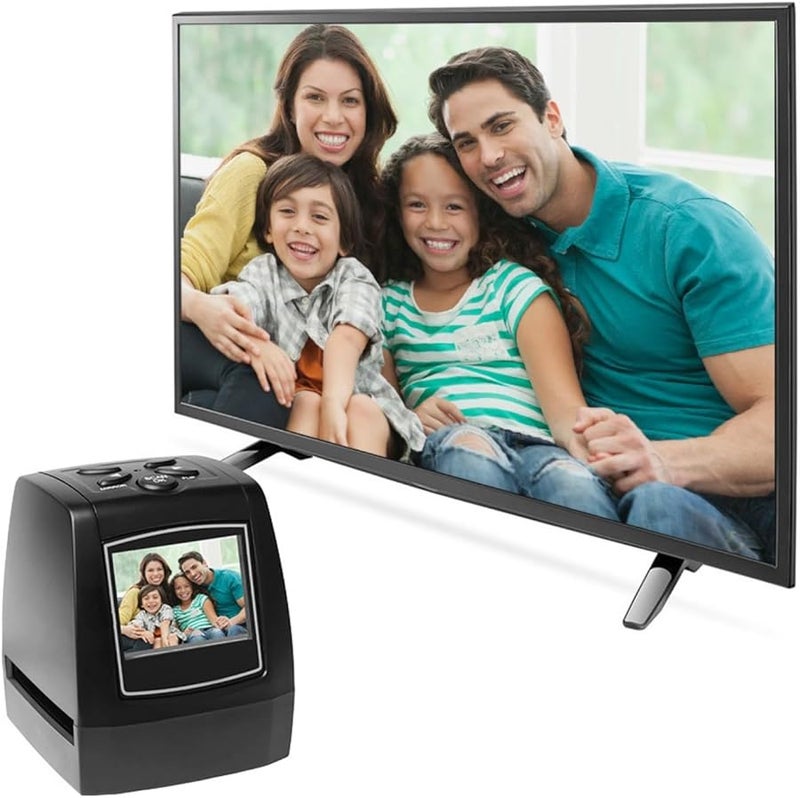 35mm 135mm Film Scanner Slide Converter High Resolution Old Photo Digitizer - Image 3