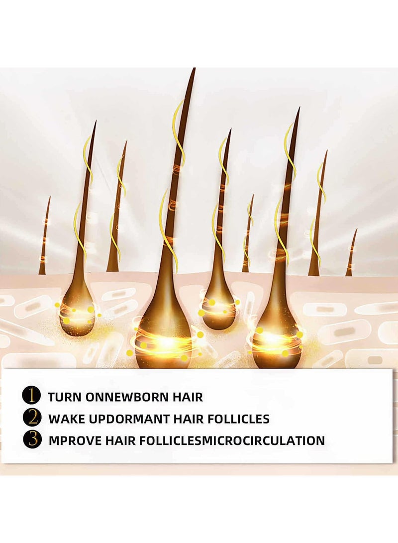 EELHOE 5% Minoxidil Hair Growth Serum for Men With Biotin&Panthenol, Men Beard Growth with Biotin and Minoxidil Extract Serum for Hair Loss, Thinning and Faster Regrowth Treatment - Image 5