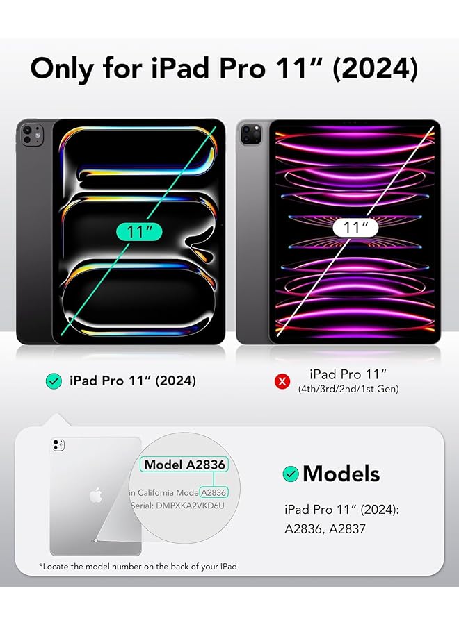 إيروريكس قطعتان من واقي الشاشة المصنوع من الورق لجهاز iPad Pro مقاس 11 بوصة M4 2024 للكتابة والرسم مثل الورق والحماية من الخدوش مع صينية تطبيق سهلة ورقيقة وسريعة الاستجابة وسهلة التركيب - Image 2