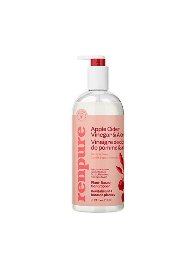 Renpure - Enpure Plant Based Apple Cider Vinegar & Aloe Clarify & Shine Conditioner 24 Oz - Image 1