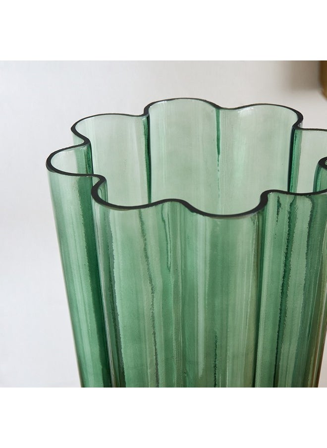 Lemont Flower Shape Glass Vase 14 x 23 x 14 cm - pzsku/Z7D950659E155C2001D0CZ/45/_/1732622235/f96b3b55-b2c4-4634-b5a4-8dfd7a1dbc54