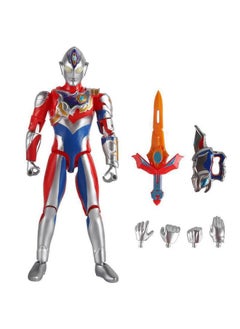 SHF Aix Ultraman Transcendental Beta Spark Hybrid Armored Suit Ultra Action Figure Hand-made Model-Color:--dekai With Weapons 17cm Super Movable-Specifications:Standard