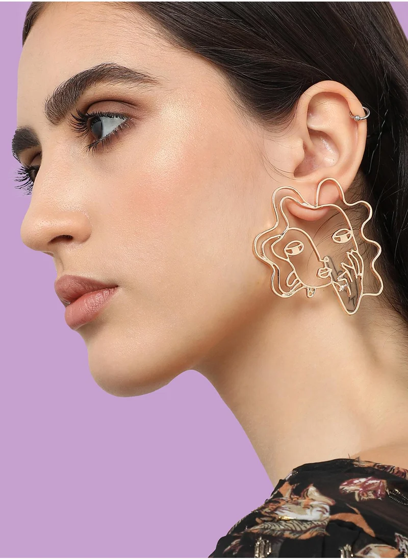 SOHI Casual Drop Earrings