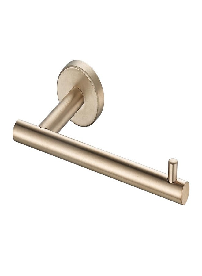 JQK Champagne Bronze Toilet Paper Holder, 5 Inch Tissue Paper Dispenser for Bathroom, 304 Stainless Steel Thick 0.8mm Wall Mount, TPH100-CB - Image 1