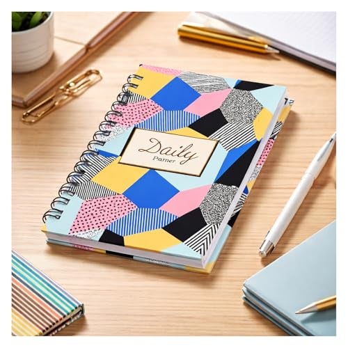 COI A5 Daily Planner Undated Diary Goal Task Checklist Organizer Gift for Boys and Girls - Image 1